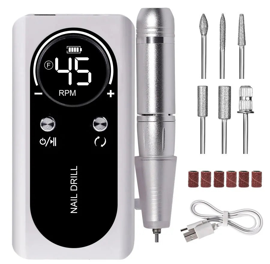 Portable Nail file Machine