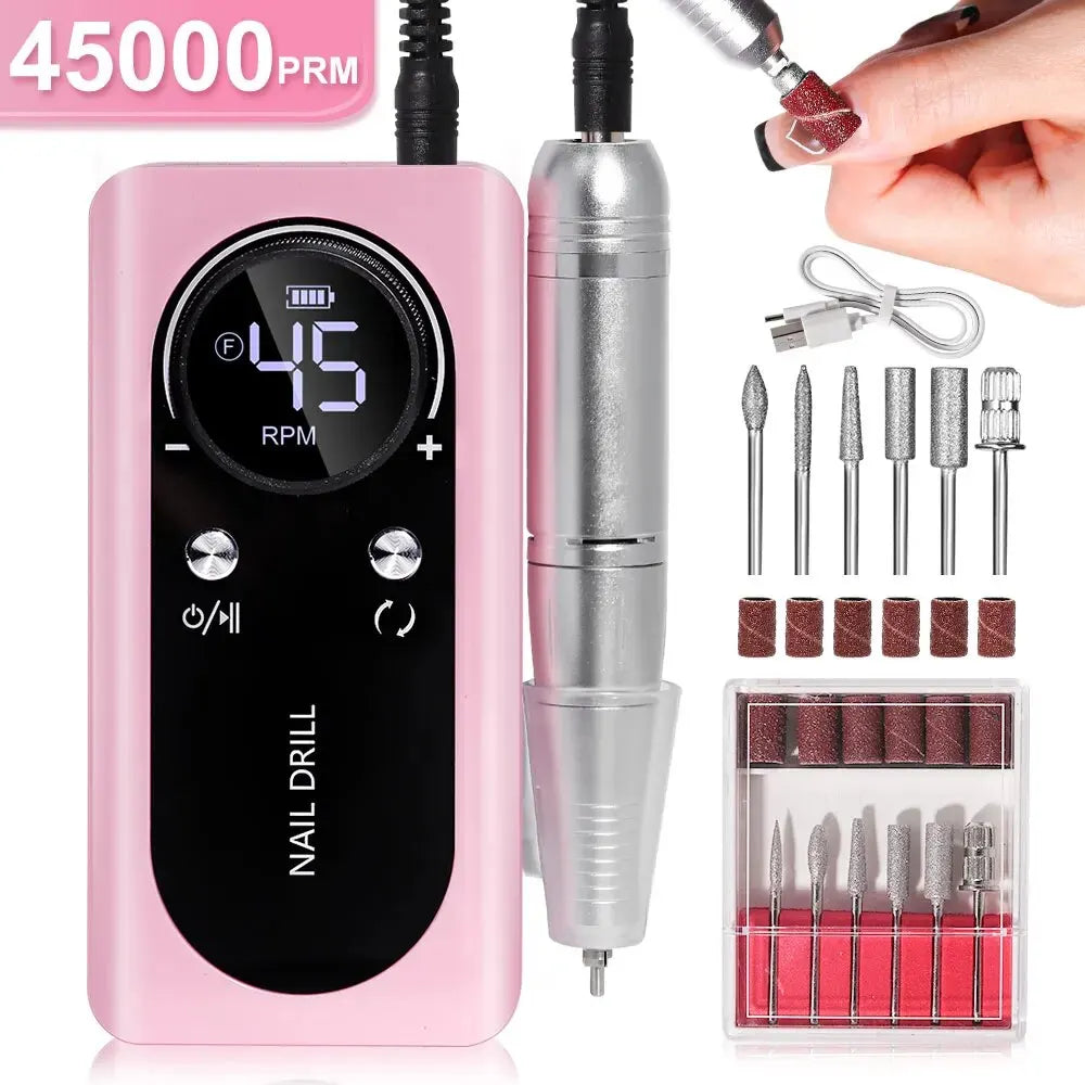 Portable Nail file Machine