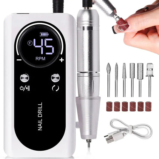 Portable Nail file Machine